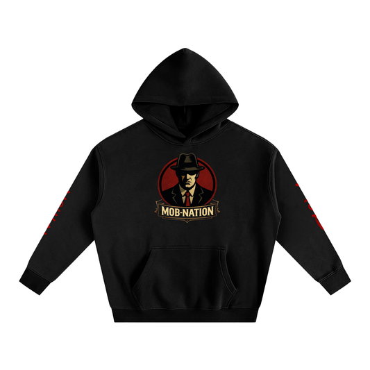 Oversize Fleeced Hoodie - MobsterNation
