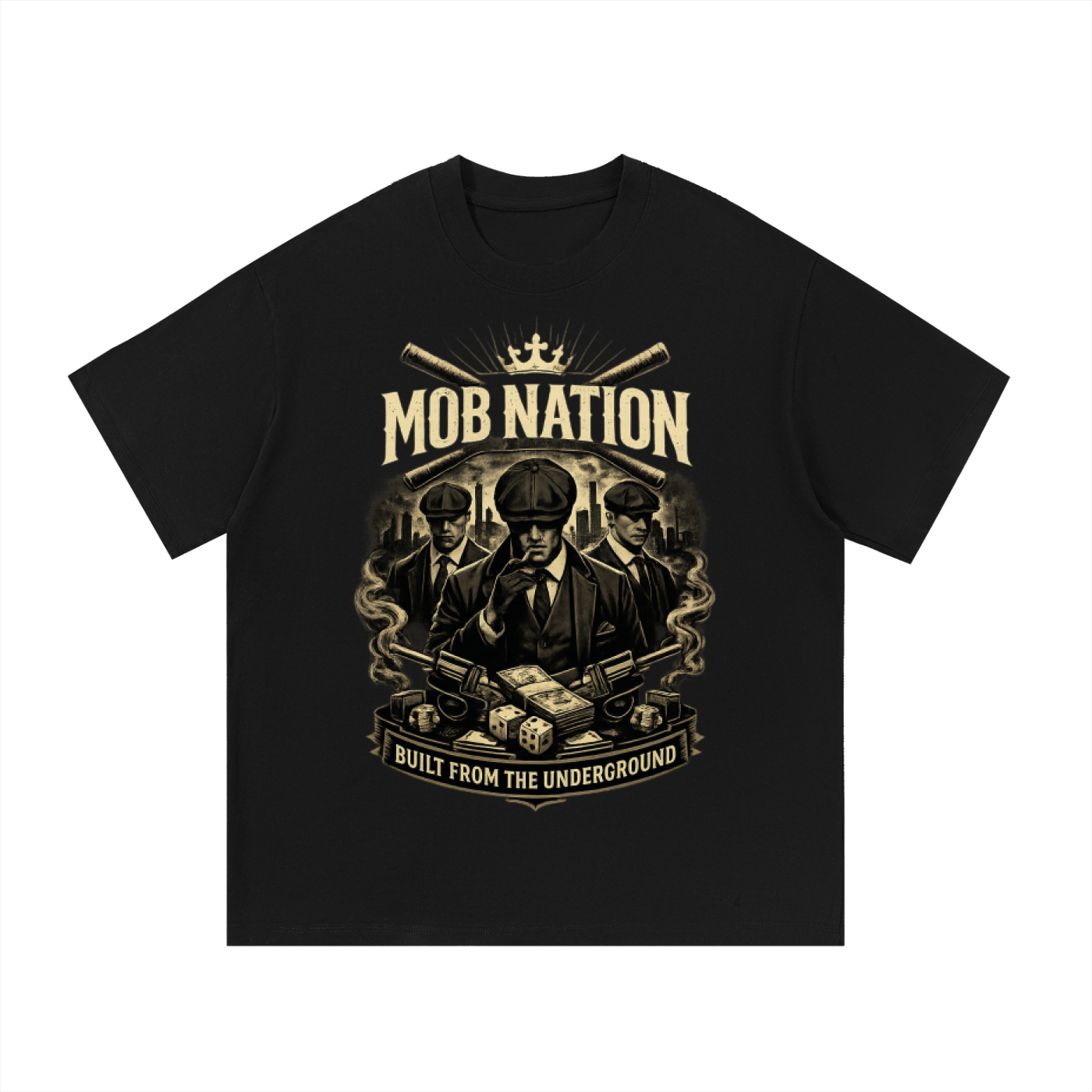 Essential Cotton T-Shirt - MobsterNation