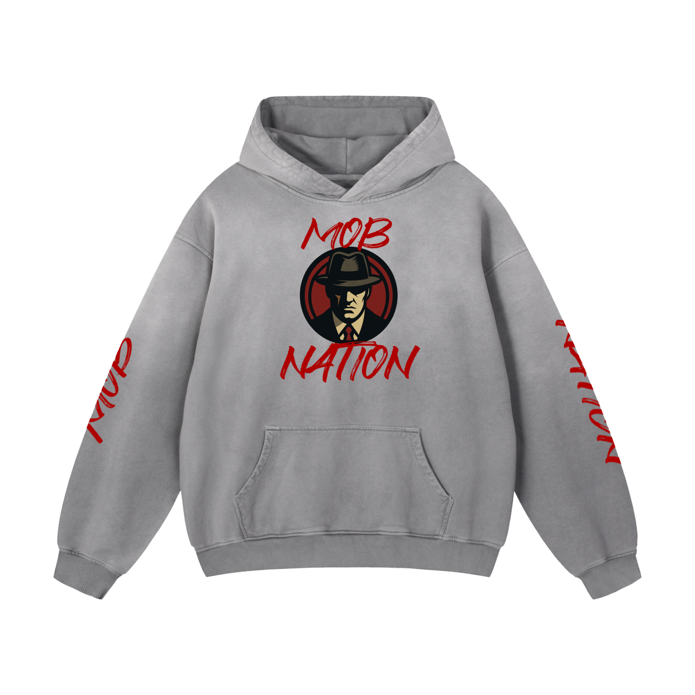 Heavyweight Sunfade Oversized Hoodie - MobsterNation