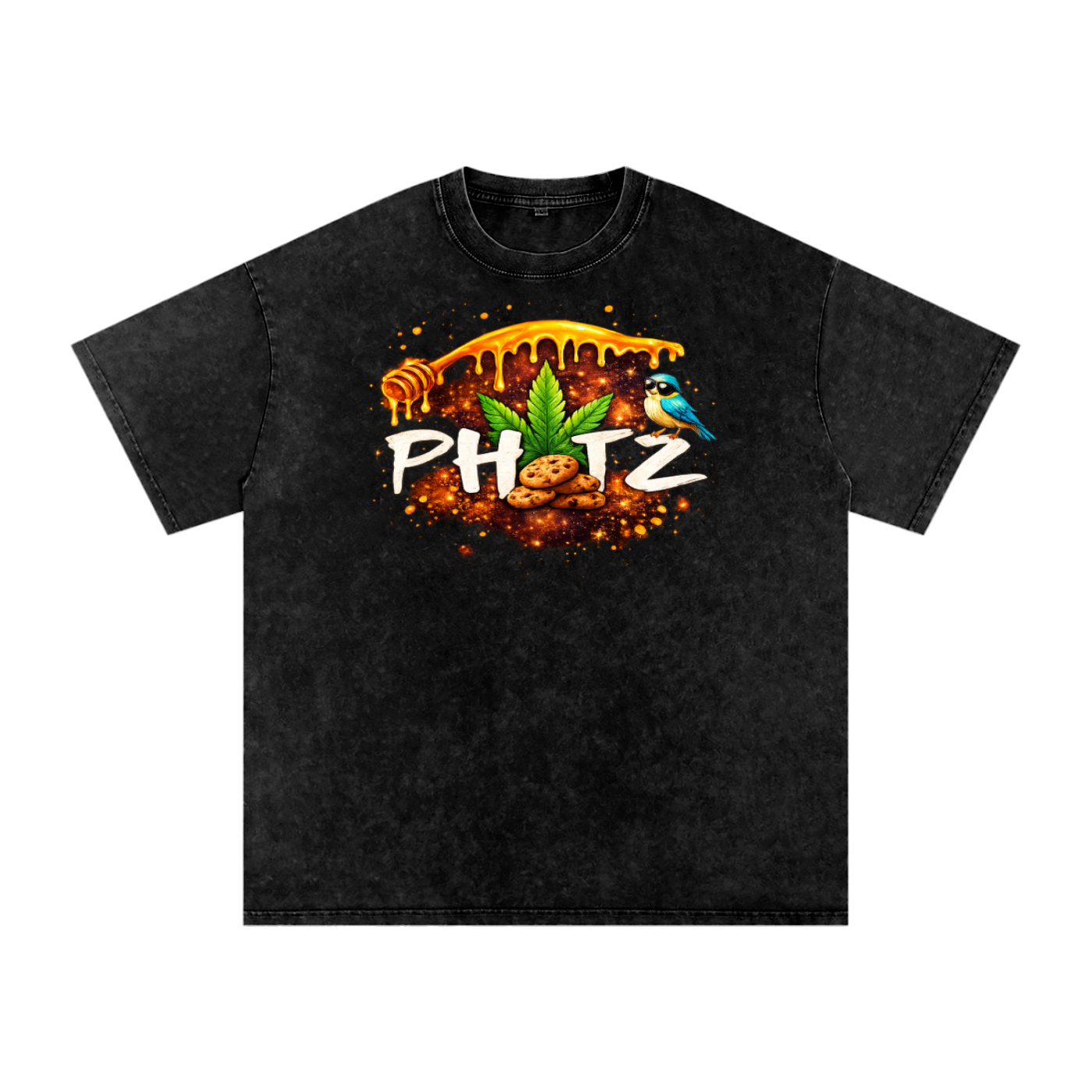 Phatz Snow Washed Oversized Cotton T-Shirt for Ultimate Comfort